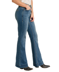 Rock & Roll Cowgirl Jeans - BW5HD06399 - High Rise Trouser