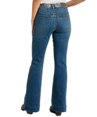 Rock & Roll Cowgirl Jeans - BW5HD06399 - High Rise Trouser