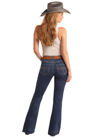 Rock & Roll Cowgirl Jeans - BW5MD06044 - Mid Rise Trouser
