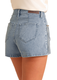 Houston Shorts - Studded Fringe Shorts