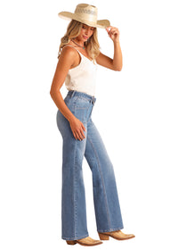 Rock & Roll Cowgirl Jeans - BW6HD06063 - High Rise Wide Leg Flare