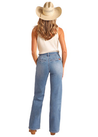 Rock & Roll Cowgirl Jeans - BW6HD06063 - High Rise Wide Leg Flare