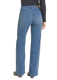 Rock & Roll Cowgirl Jeans - BW6HD07213 - Patch Pocket Relaxed High Rise Flare