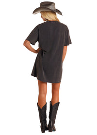 Rock & Roll Tee Shirt Dress (BWD1R05936)