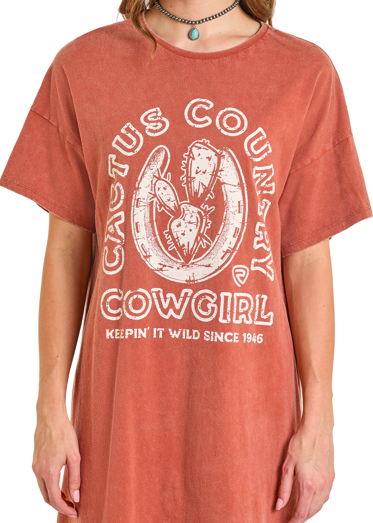 Rock & Roll Tee Shirt Dress (BWD1R07319)