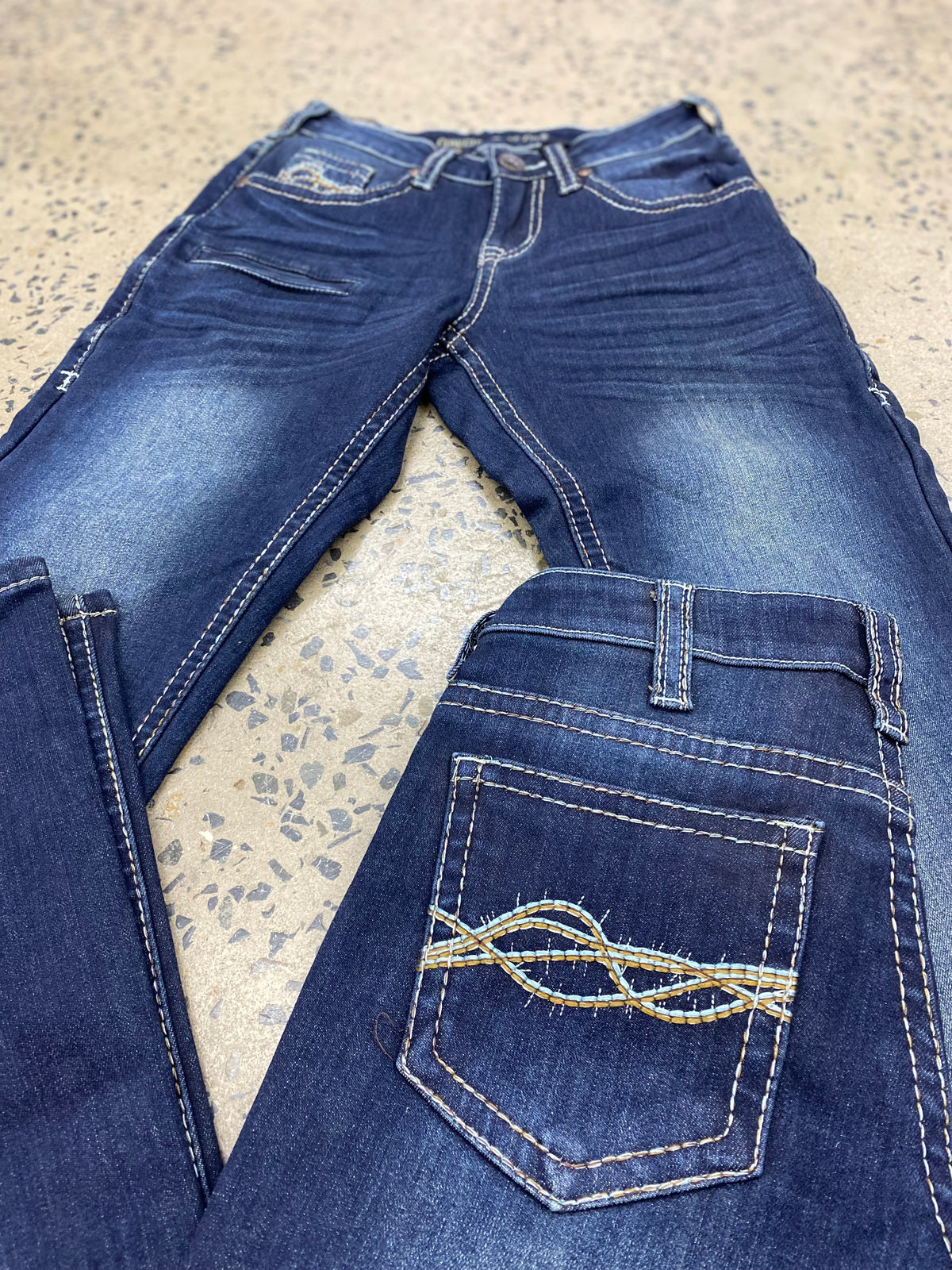 Cowgirl Tuff Jeans - DFMI Dark Flannel