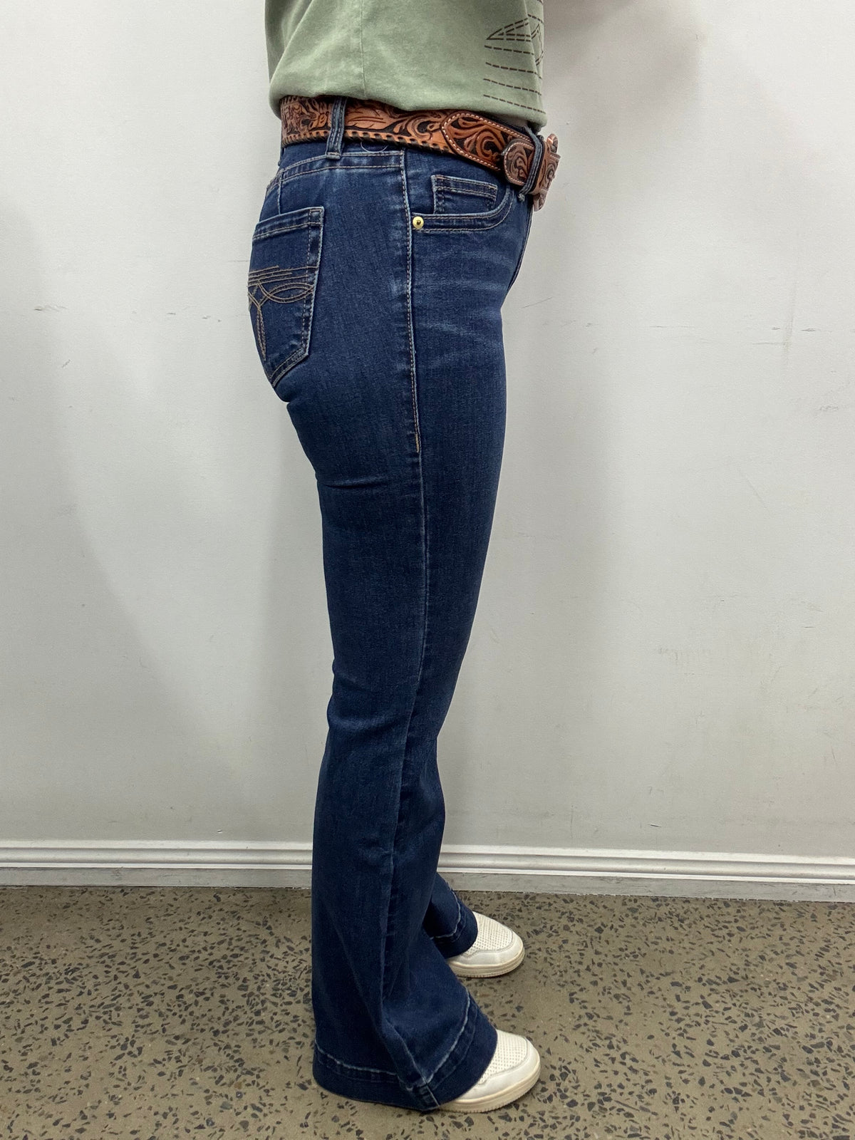 Rock & Roll Cowgirl Jeans - BW5MD06044 - Mid Rise Trouser