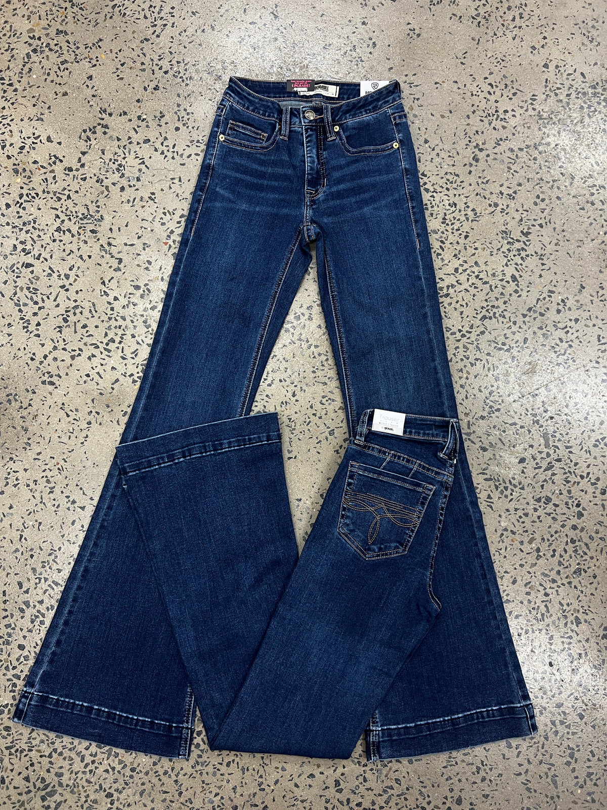 Rock & Roll Cowgirl Jeans - BW5MD06044 - Mid Rise Trouser