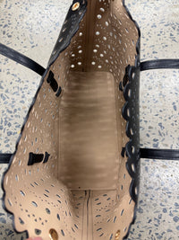 Portofino Tote Set - Black