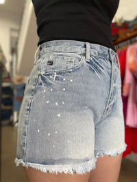 KanCan - Light Wash High Rise Shorts (KC7972M)