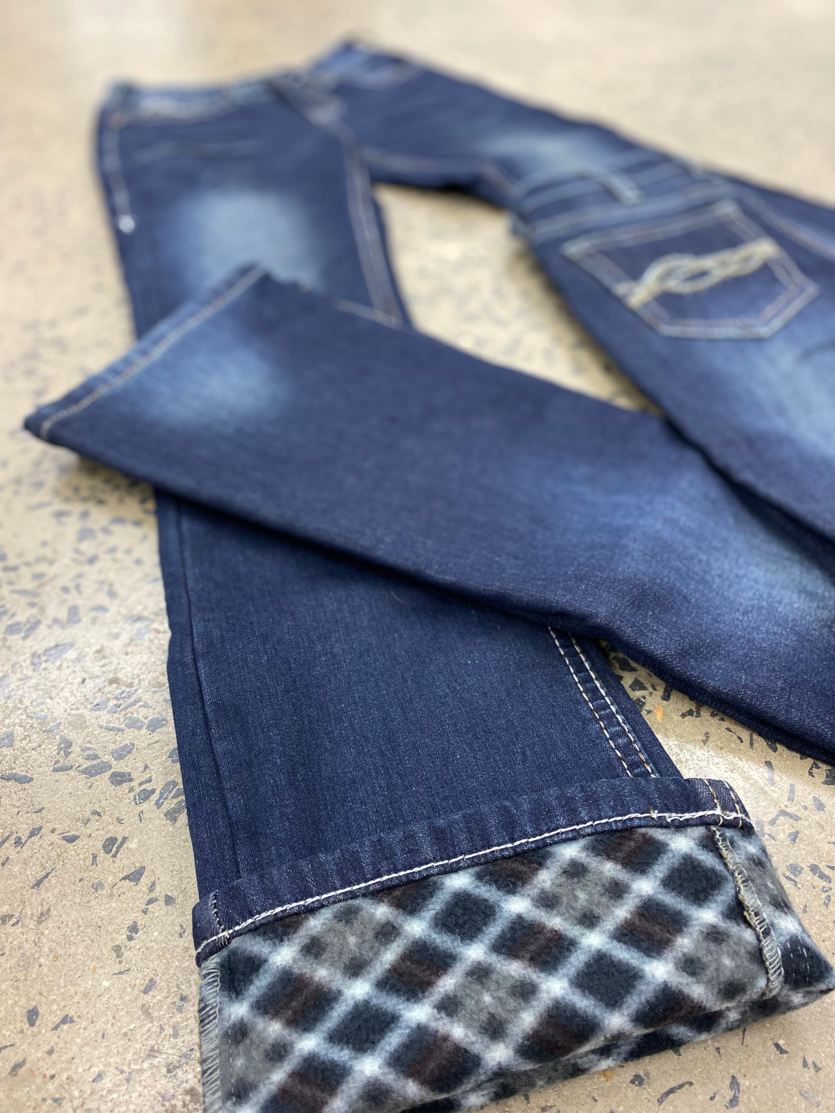 Cowgirl Tuff Jeans - DFMI Dark Flannel