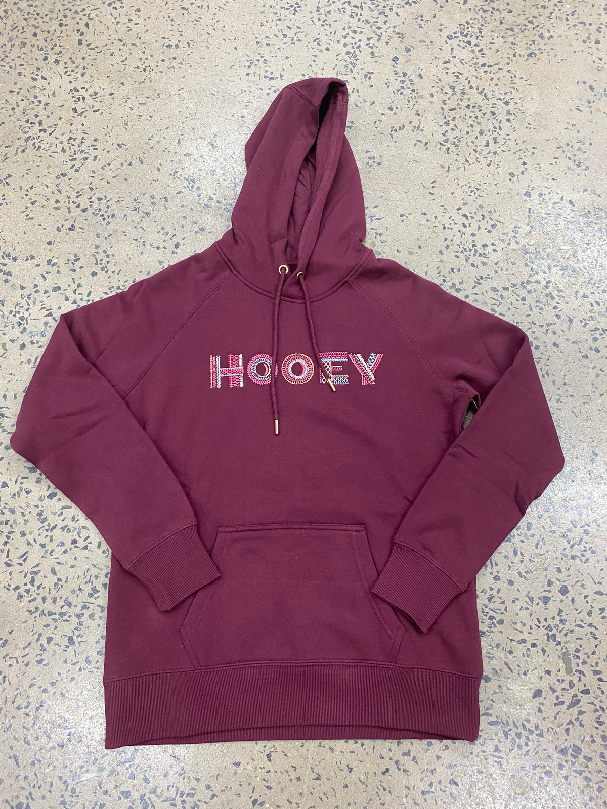 Hooey Hoodie - Artisan (Maroon/White)