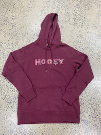 Hooey Hoodie - Artisan (Maroon/White)