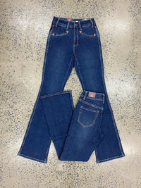 Rock & Roll Cowgirl Jeans - BW4HD07200 - Jacquard High Rise Bootcut