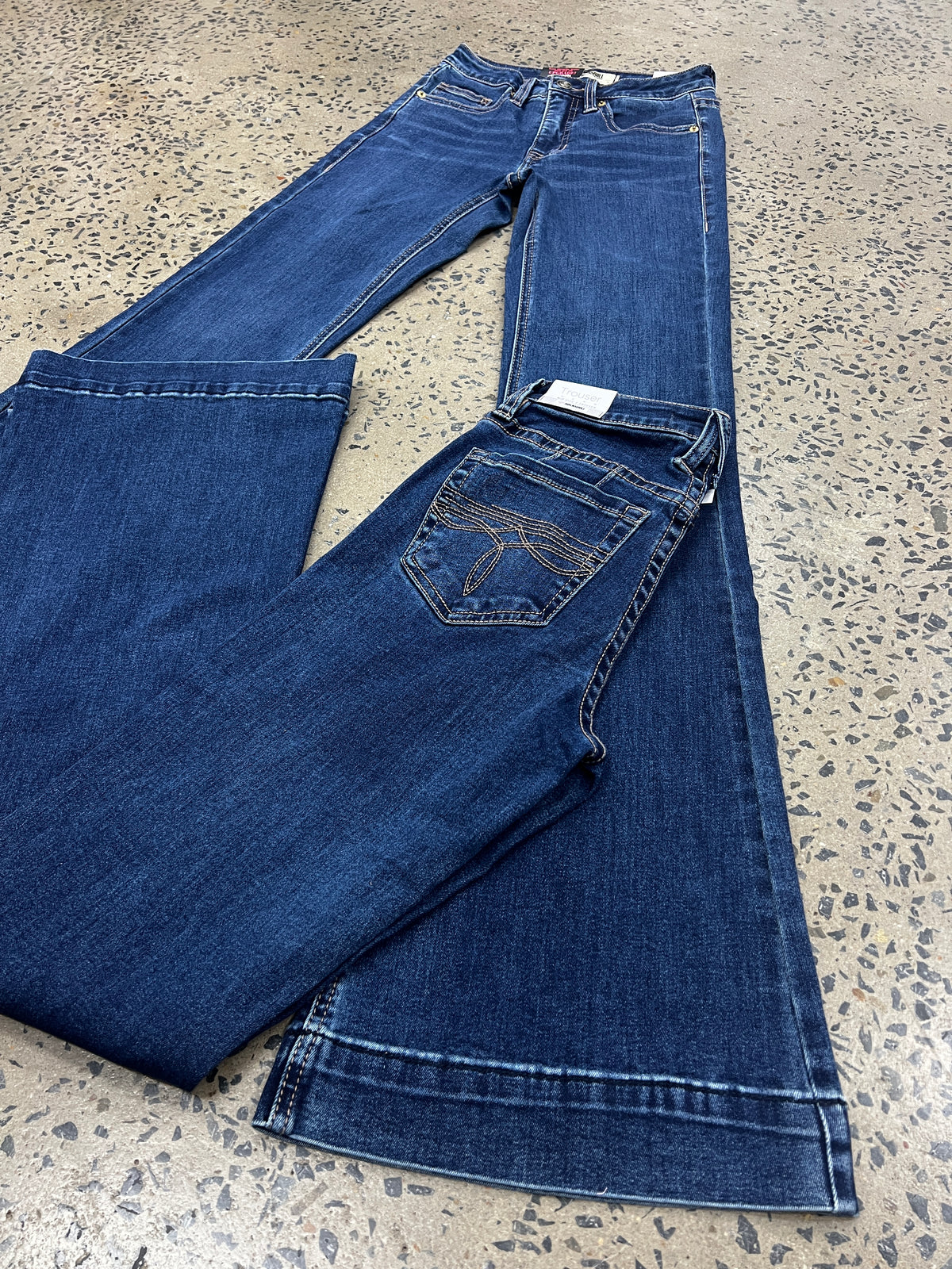 Rock & Roll Cowgirl Jeans - BW5MD06044 - Mid Rise Trouser