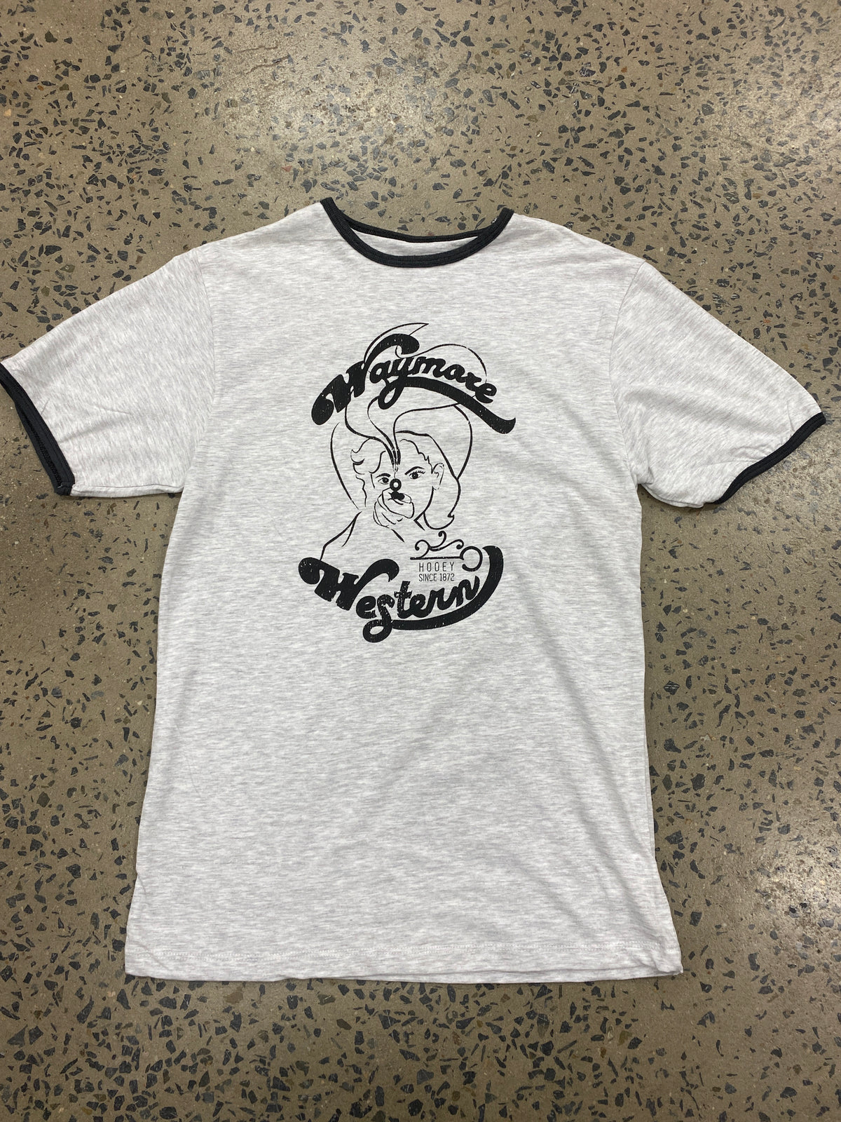 Hooey Waymore Tee - Grey/Black
