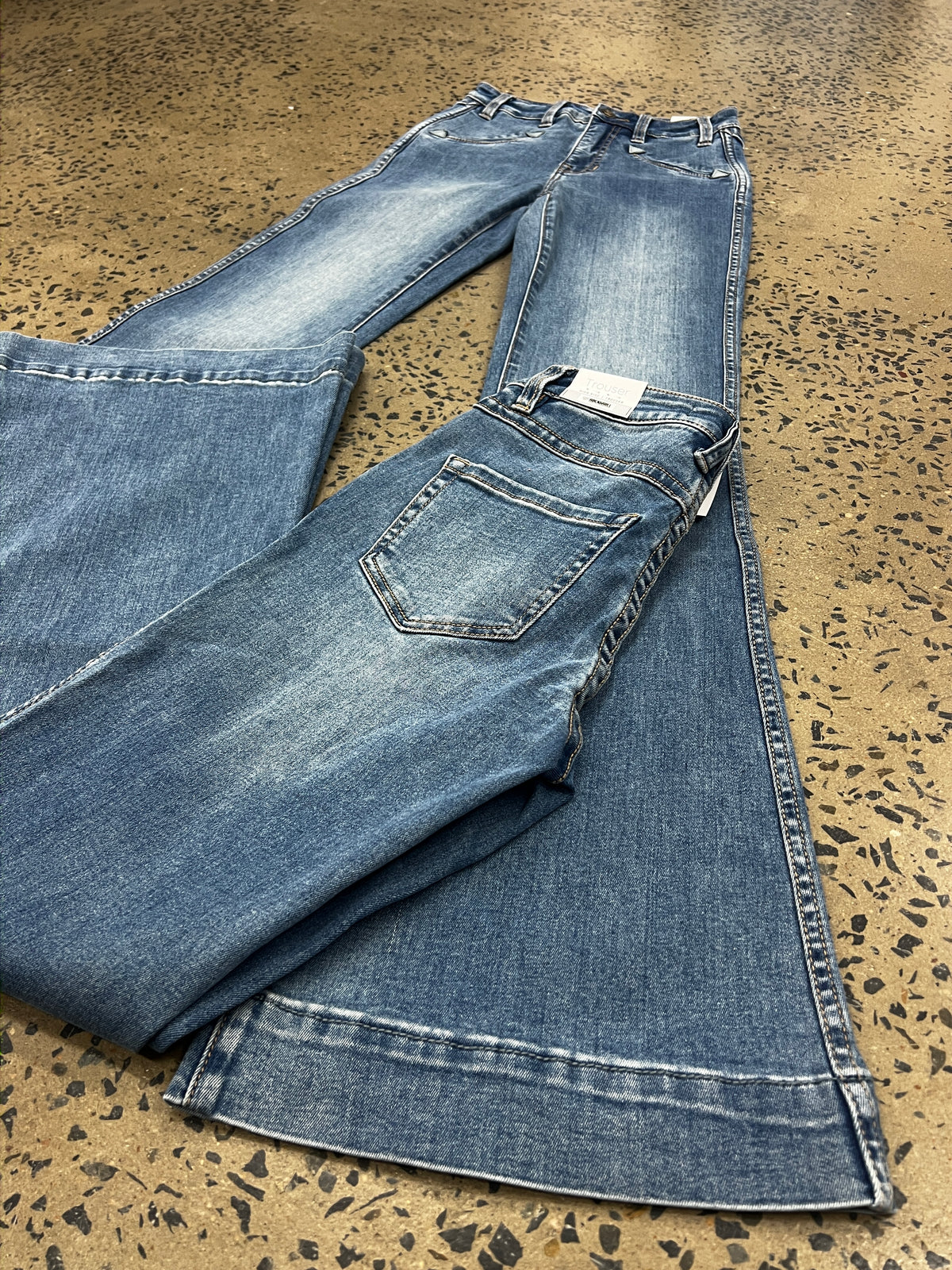 Rock & Roll Cowgirl Jeans - BW5HD06061 - High Rise Trouser