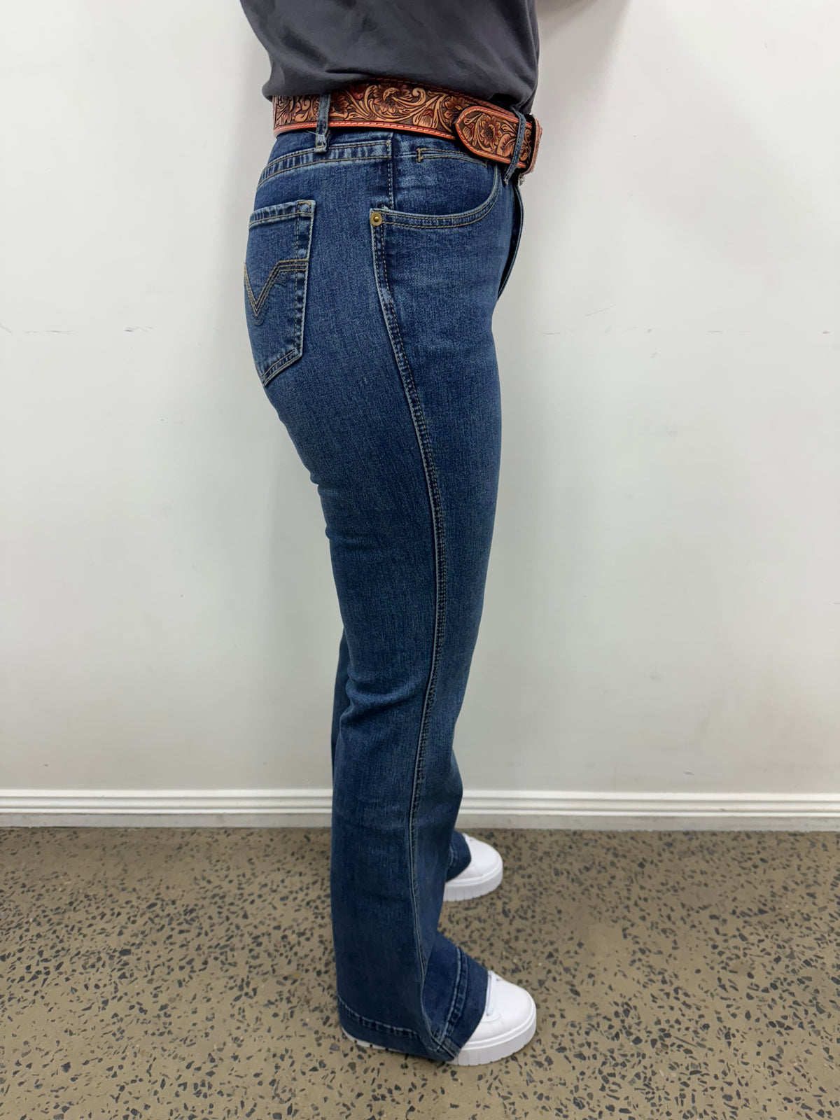 Rock & Roll Cowgirl Jeans - BW5HD06059 - High Rise Trouser