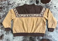 Canvas Bomber Jacket - The Bridger (Brown)