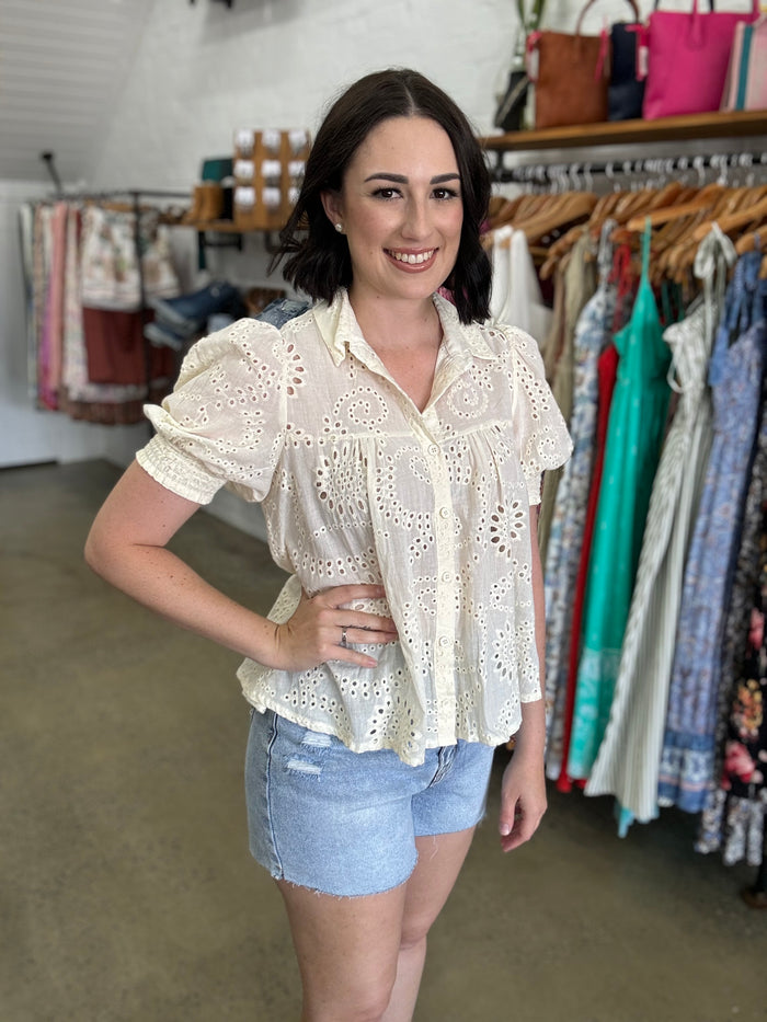Melody Top - Ivory