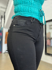 High Rise Skinny Black Jean