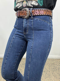 Rock & Roll Cowgirl Jeans - BW6PD06329 - High Rise Flare