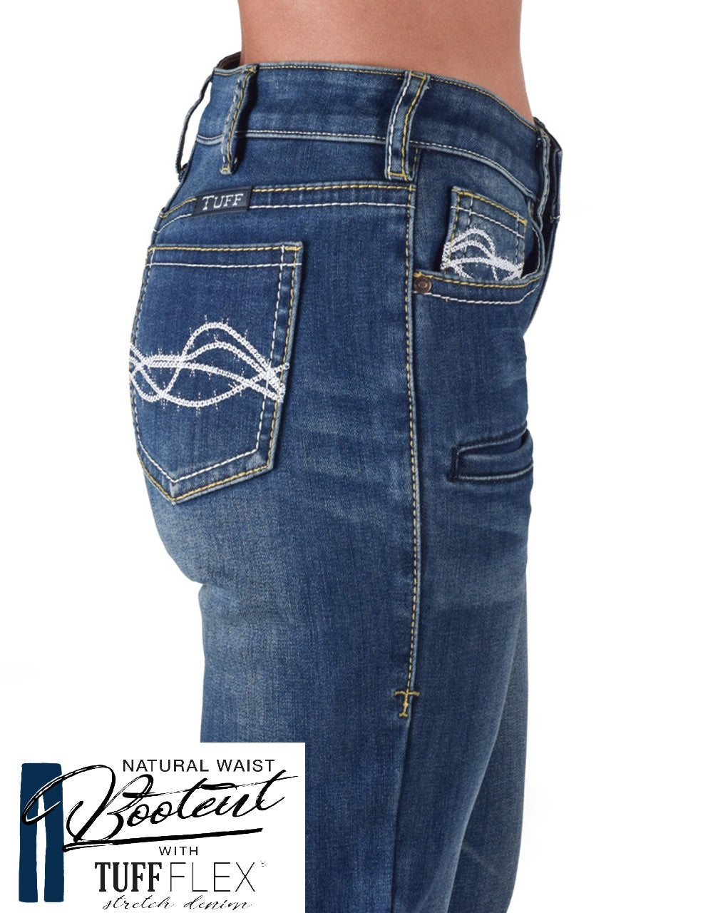 Cowgirl Tuff Jeans - DFMI Medium Flannel