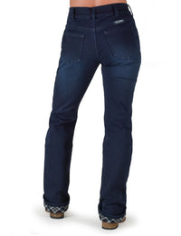 Cowgirl Tuff Jeans - Pull-On Flannel