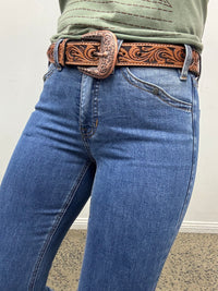 Rock & Roll Cowgirl Jeans - BW4HD06039 - Two Tone High Rise Bootcut