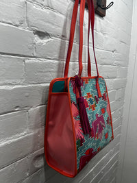 Cass - Western Thunderbird Print Jelly Tote