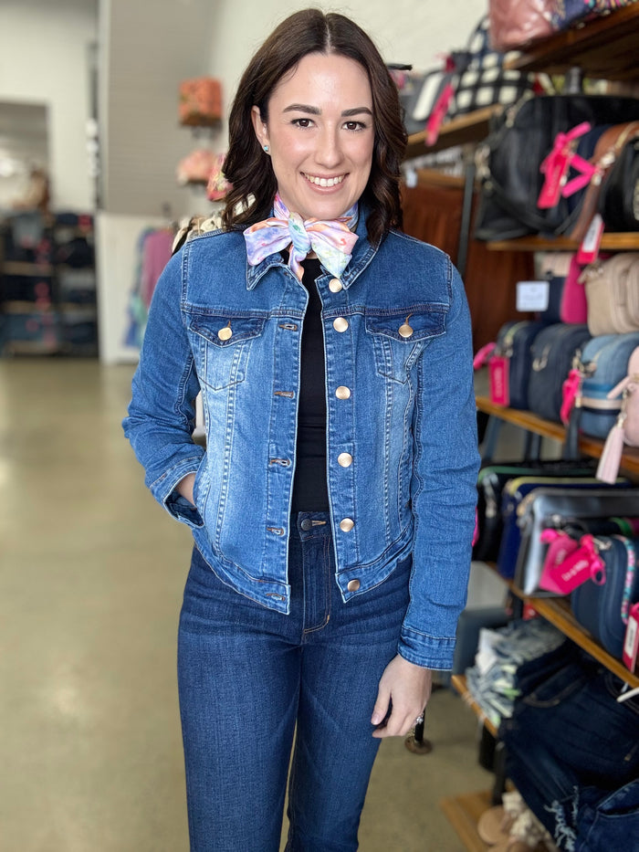 Jolene Denim Jacket - Medium Wash