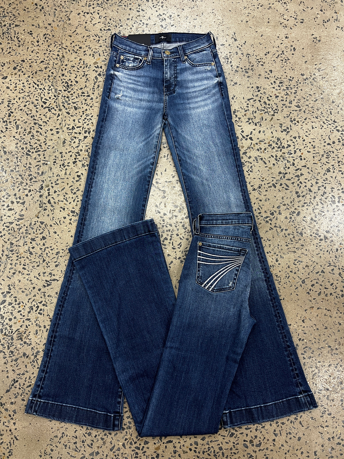 7 For All Mankind - Dojo Lake Blue