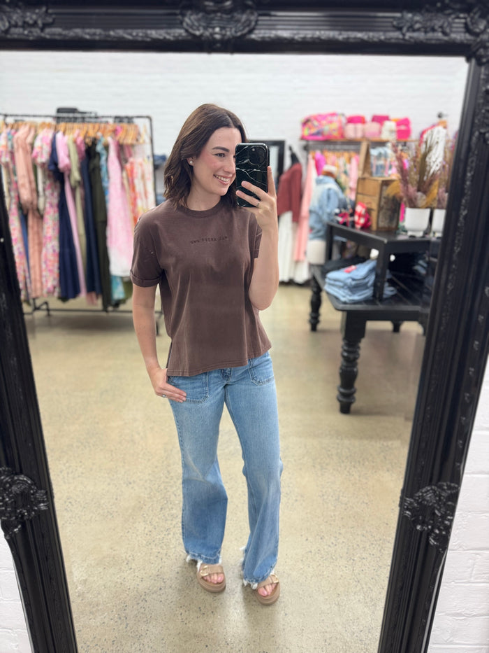 Eve Tee - Brown