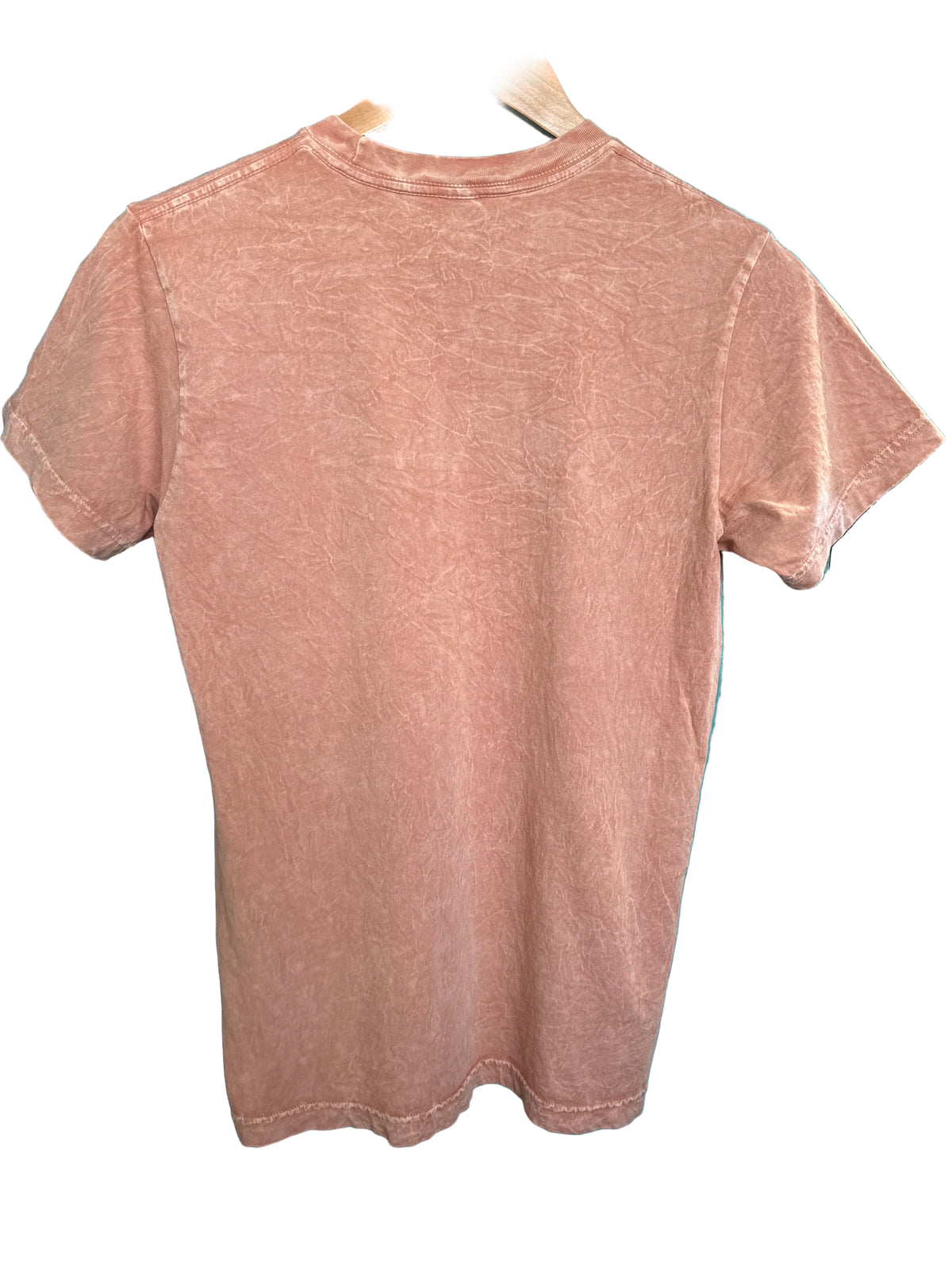 Wild West Rodeo Graphic Tee - Coral