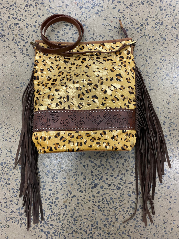 Zara - Cowhide and Leather Handbag