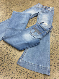 Rock & Roll Cowgirl Jeans - BW5HD06400 - High Rise Trouser