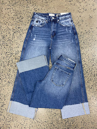KanCan Jeans - 90's Cropped Wide Leg (KC5538M)
