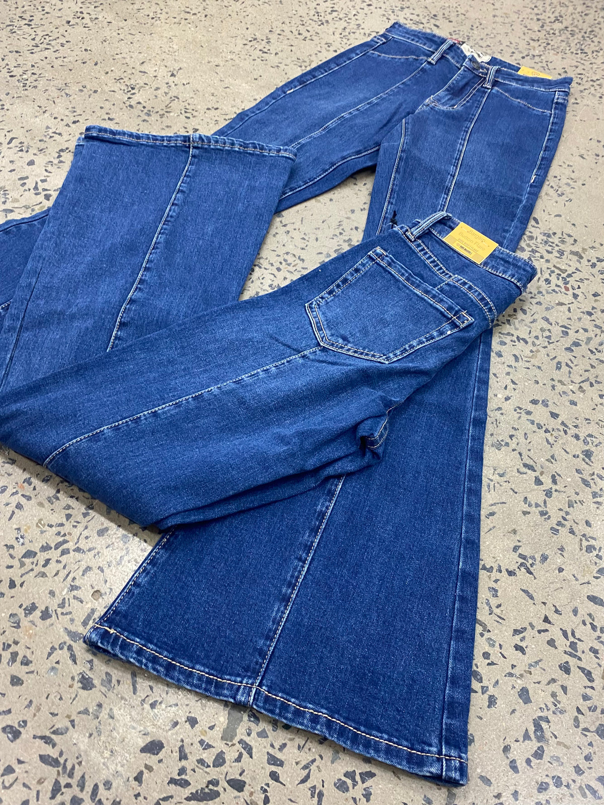 Rock & Roll Cowgirl Jeans - BW6PD06329 - High Rise Flare