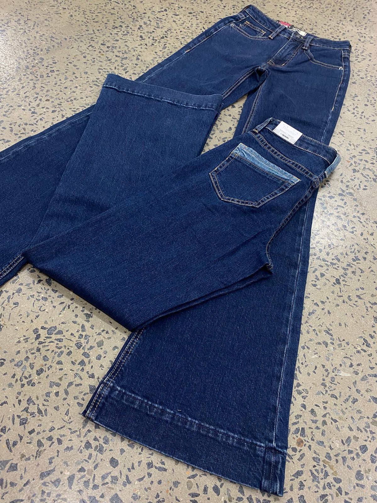 Rock & Roll Cowgirl Jeans - BW5HD06402 - High Rise Trouser