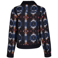 Hooey - Women's Black Multi Aztec Jacket