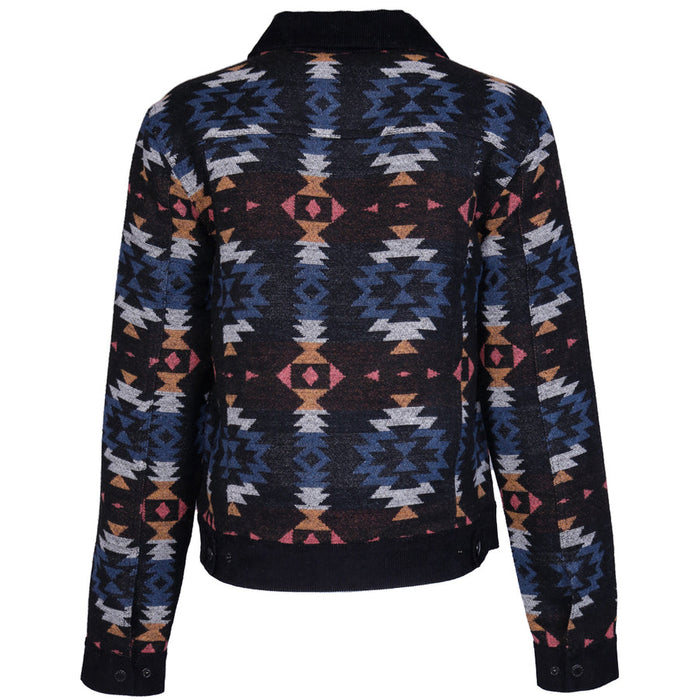 Hooey - Women's Black Multi Aztec Jacket
