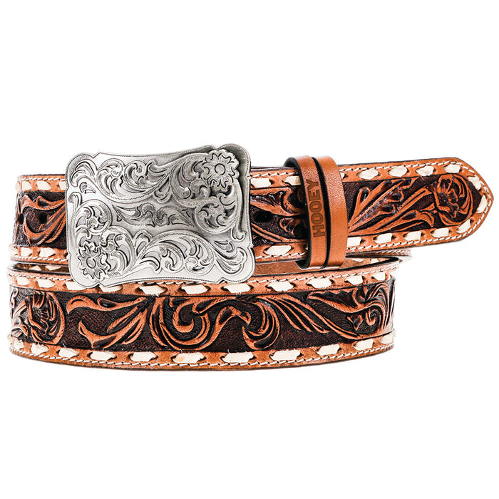 Western Belt - Sonoma Hooey Belt (Brown/Ivory Floral)