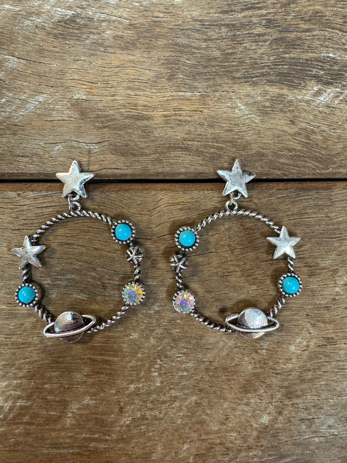 Western Earrings - Cosmo Hoops