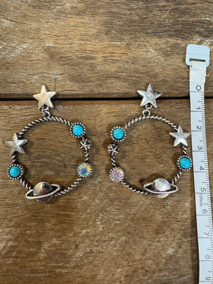 Western Earrings - Cosmo Hoops