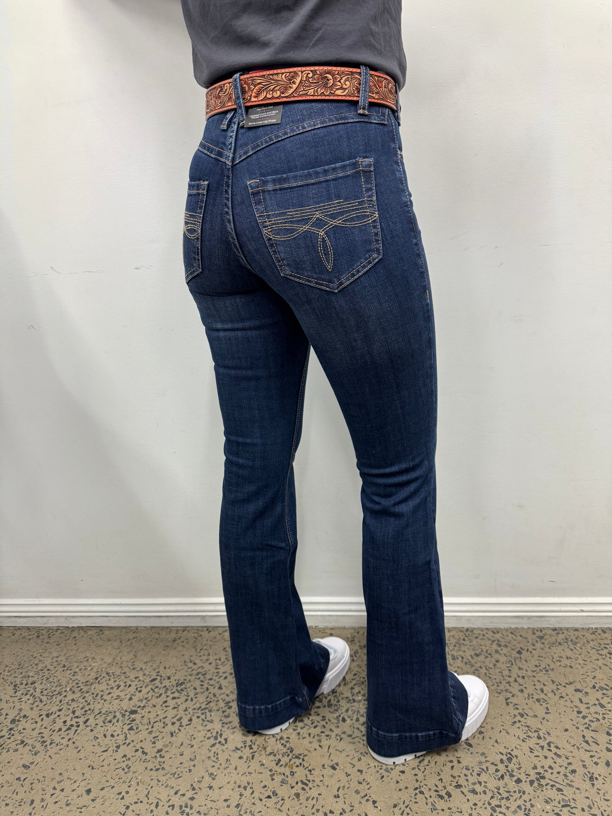 Rock & Roll Cowgirl Jeans - BW5HD07210 - Boot Stitch High Rise Trouser