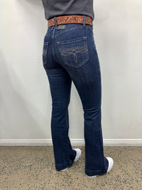 Rock & Roll Cowgirl Jeans - BW5HD07210 - Boot Stitch High Rise Trouser