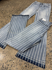 Rock & Roll Cowgirl Jeans - W8H2533 - Stripe High Rise Trouser