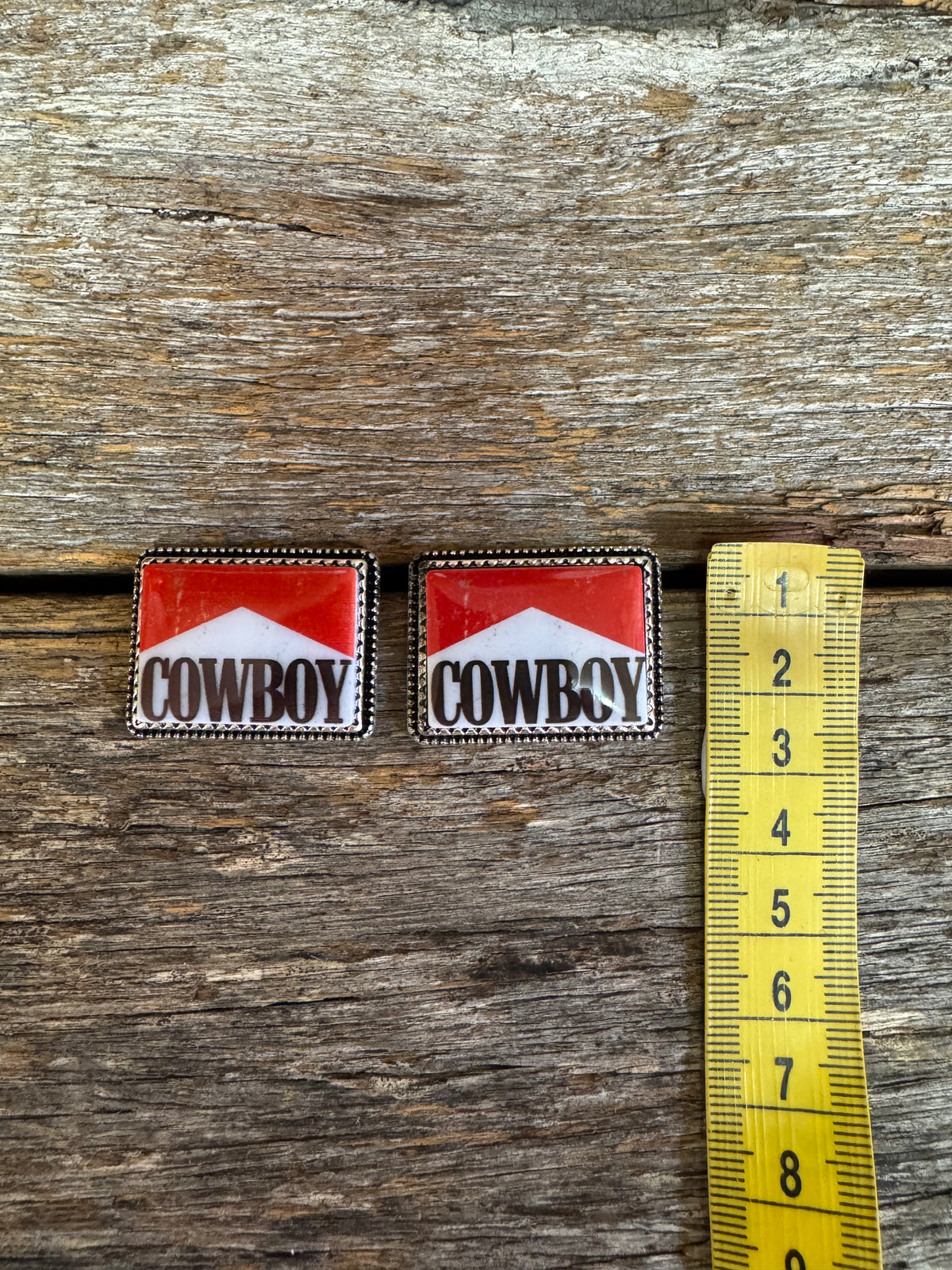 Western Earrings - Cowboy