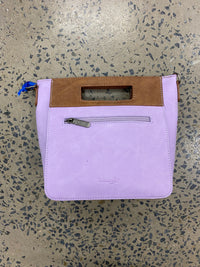 Wrangler Top Handle Aztec Embroidered Crossbody - Purple (WG220-9360PP)