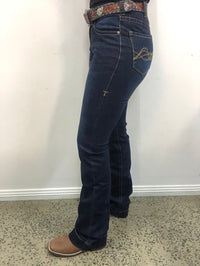 Cowgirl Tuff Jeans - Indigo Classic